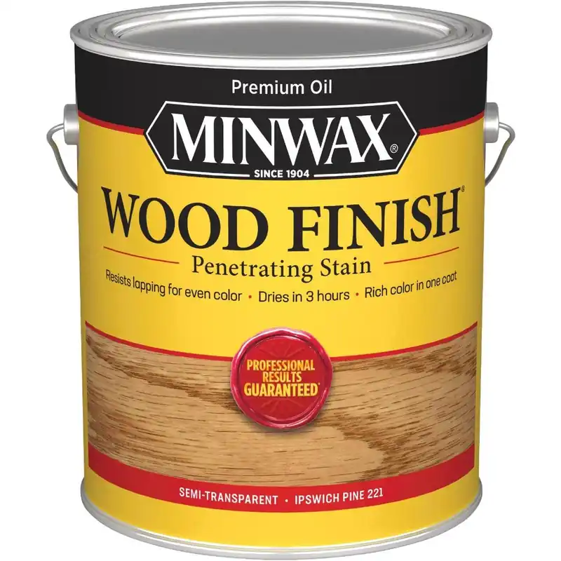 Minwax 710740000 Wood Finish VOC Penetrating Stain Ipswich Pine 1 Gal.