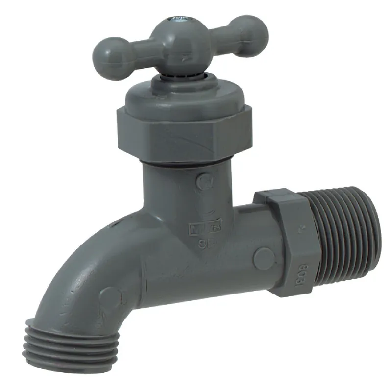 B&K 103-204 MUE103-204 ProLine MIP X 3/4 In. Male Hose Thread Celcon Hose Bibb
