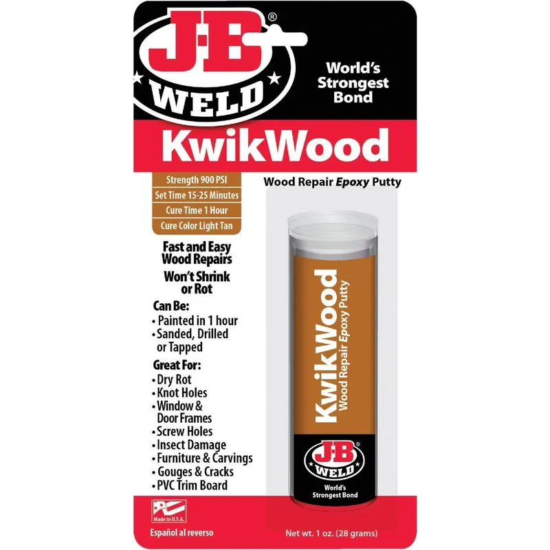 J-B Weld 8257 KwikWood Epoxy Power Each Replacement MPN