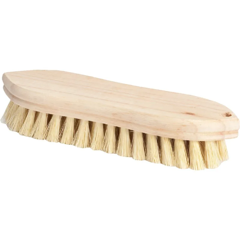 DQB 11620 9 In. Tampico Bristle Hardwood Scrub Brush