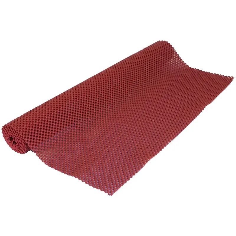 Con-Tact 04F-C6N32-01 20 In. x 4 Ft. Red Grip Non-Adhesive Shelf Liner