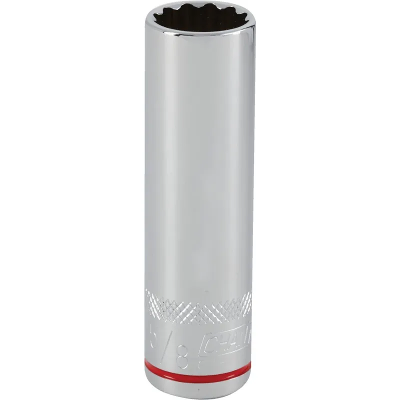 Channellock 327239 1/2 In. Drive 5/8 In. 12-Point Deep Standard Socket