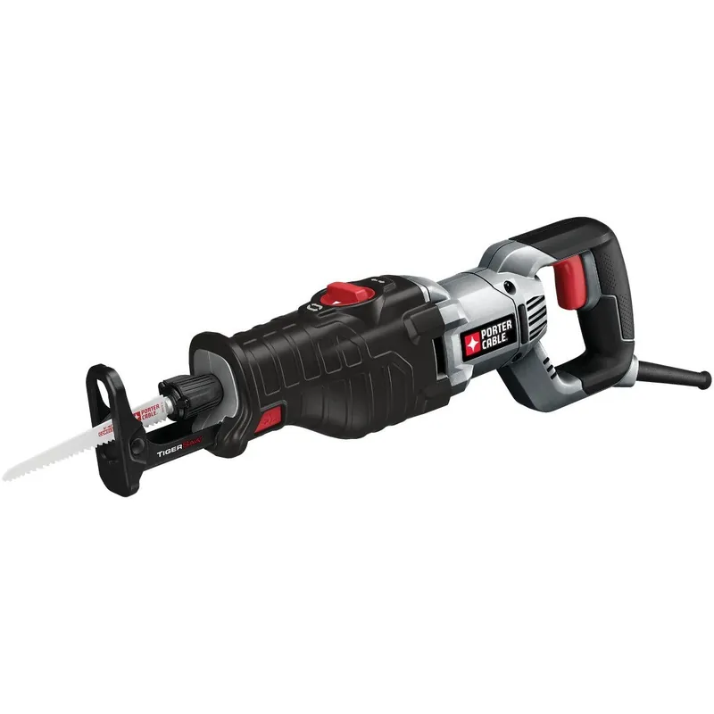 Porter Cable PC85TRSOK Tiger Saw 8.5-Amp Orbital Reciprocating Saw Kit