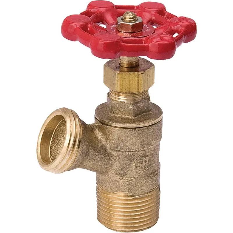 ProLine 102-704 Brass Boiler Drain 3/4 In. MIP x 3/4 In. Hose Thread Replacement MPN