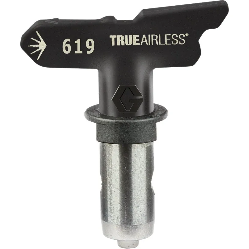Graco TRU619 Reverse-A-Clean 12 To 14 In. W. 0.019 In. Tip Paint Sprayer Airless Spray Tip