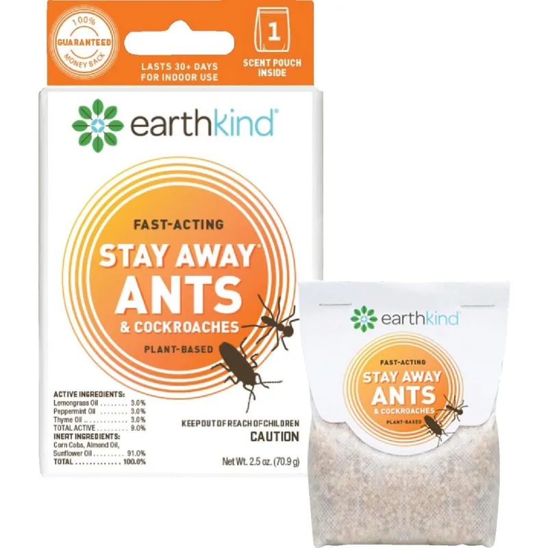 Stay Away SA1P8DANTRO Earth Kind Stay Away 30 to 60-Day Natural Ant & Roach Repellent Refill Pouch