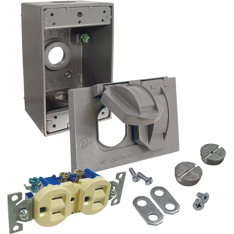 Bell 5839-5WRTR HUB5839-5WRTR Outdoor Outlet Kit