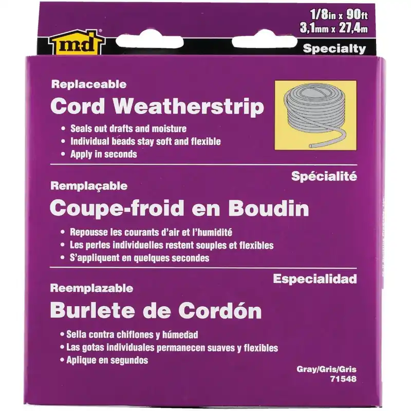 M-D 71548 Caulking Cord Weatherstrip