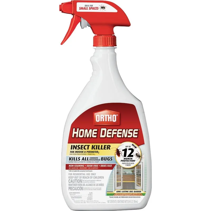Ortho 0221310 Home Defense 24 Oz. Ready To Use Trigger Spray Indoor & Perimeter Insect Killer