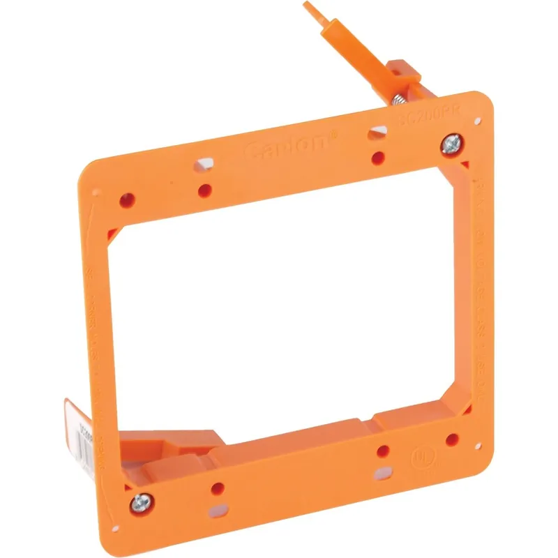 ABB SC200RR Carlon 2-Gang 3-9/10 In. x 4 In. Low Voltage Box