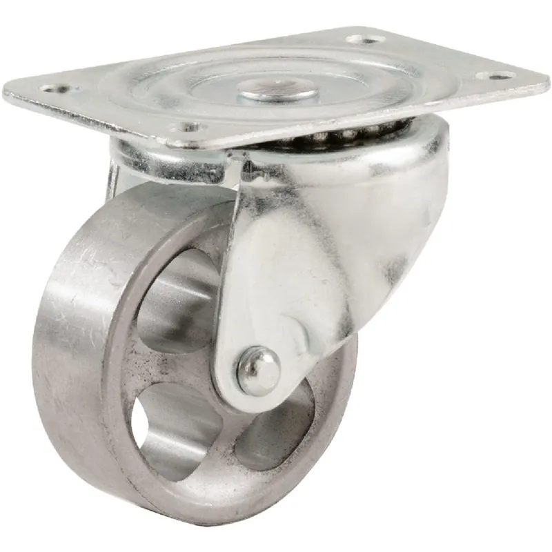 Shepherd Hardware 9174 2 In. Cast-Iron General-Duty Swivel Plate Caster