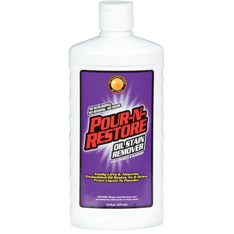 Pour-N-Restore PNR16OZ-08 16 Oz. Concrete And Masonry Oil Stain Remover