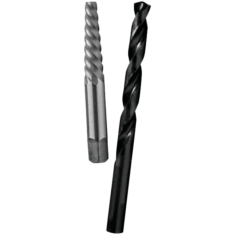 Century Drill Tool 73505 #5 Spiral Flute Screw Extractor & Drill Bit Combo