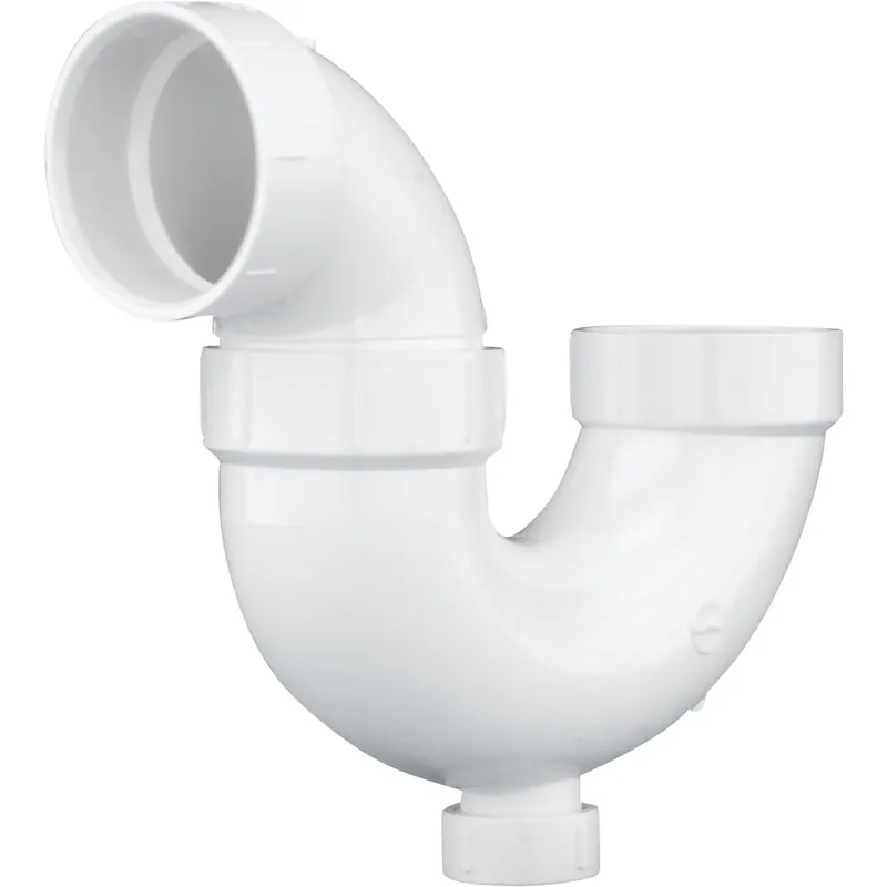 Charlotte Pipe PVC00707X0600HA P-Trap with Cleanout