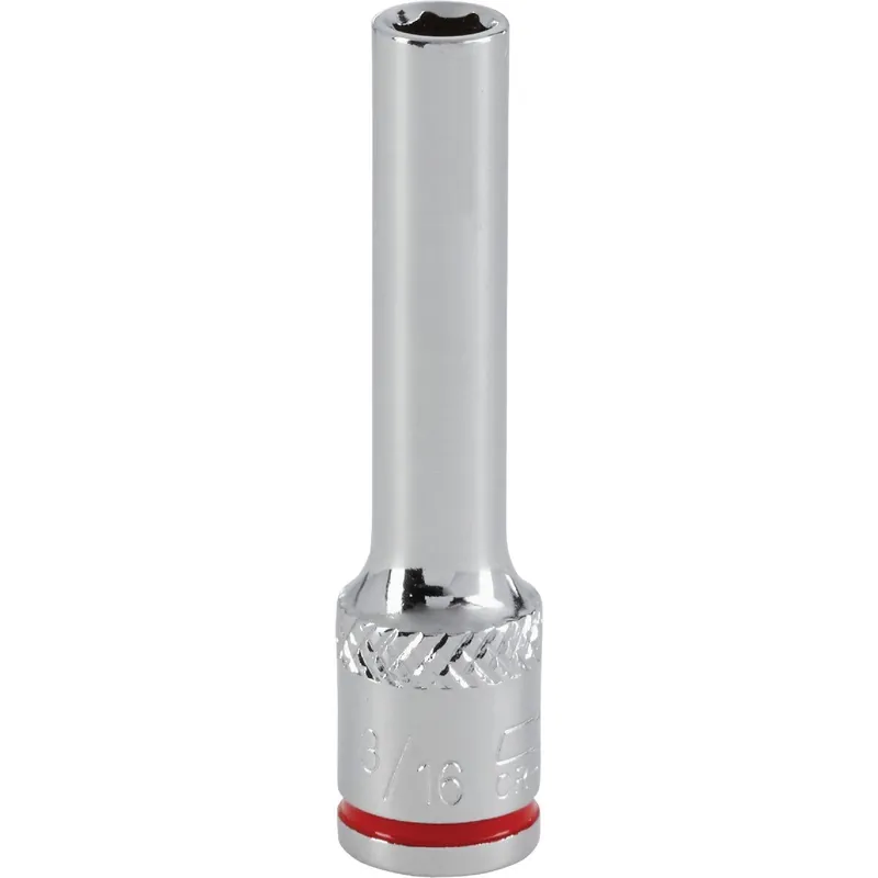 Channellock 397954 1/4 In. Drive 3/16 In. 6-Point Deep Standard Socket