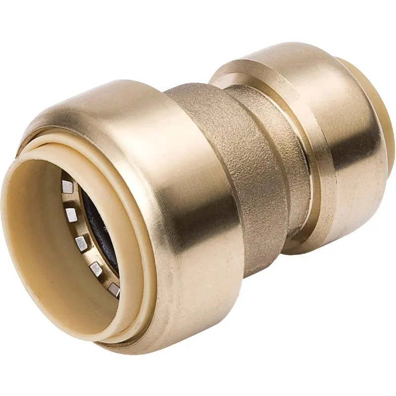 ProLine 6630-054 Brass Push Fit Coupling 1 In. x 3/4 In.
