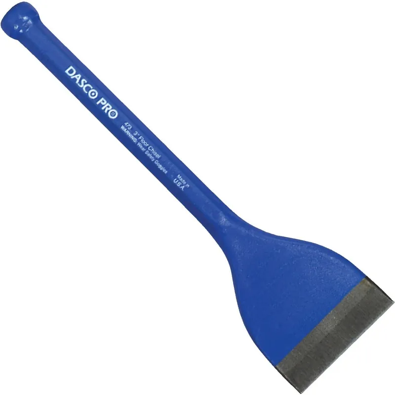 Dasco 0472-0 Steel Floor Chisel 2-1/2 Inches x 10 Inches