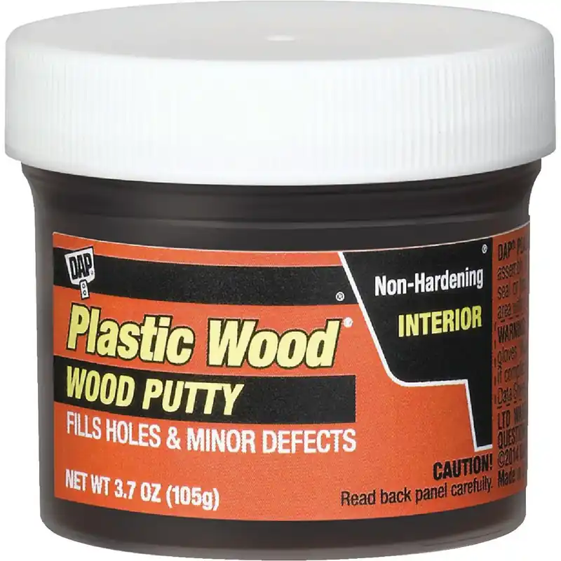 DAP 21266 Plastic Wood 3.7 Oz. Ebony Wood Putty