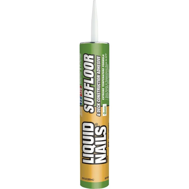 Liquid Nails LNP902 LIQUID NAILS 28 Oz. Subfloor & Deck Construction Adhesive
