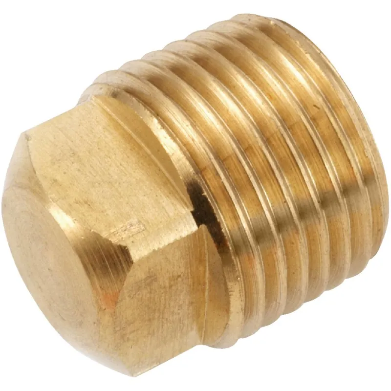 Anderson Metals 756109-08 Brass Square Head Square Plug