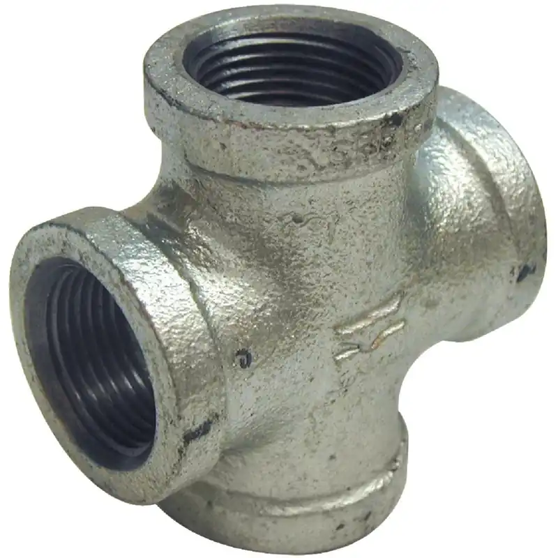 Southland 511-003BG MUE511-003BG 1/2 In. Malleable Iron Galvanized Pipe Cross