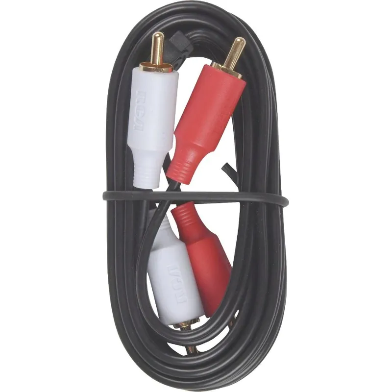 RCA AH19R RCA 6 Ft. Black Stereo Audio Cable
