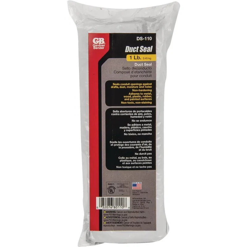 Gardner Bender DS-110N Electrical Duct Seal 1 Lb