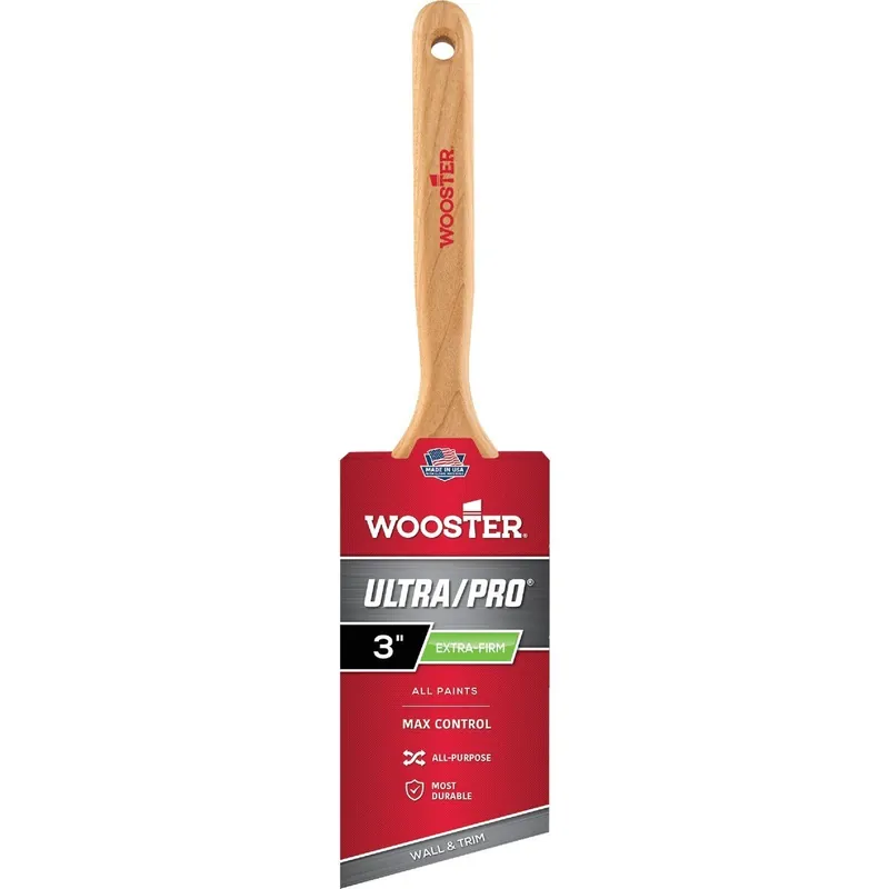 Wooster Brush 4153-3 Wooster Ultra/Pro Extra-Firm 3 In. Angle Sash Paint Brush