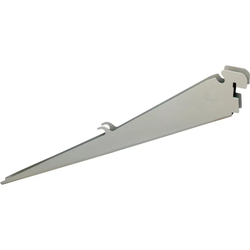 Organized Living 7913131345 FreedomRail 12 In. Nickel Profile Angled Bracket