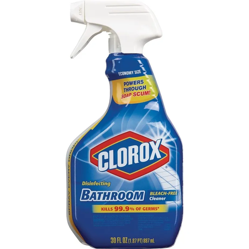 Clorox 08033 30 Oz. Disinfecting Foaming Action Bathroom Cleaner
