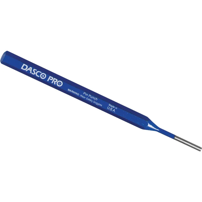 Dasco 0583-0 Pro 5/32 In. x 5-1/2 In. Alloy Steel Pin Punch
