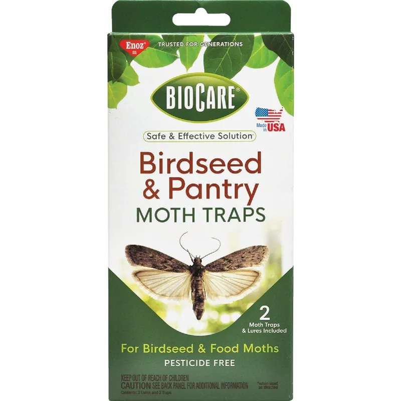 Enoz EB7100.6T Glue Birdseed Moth Trap (2-Pack)