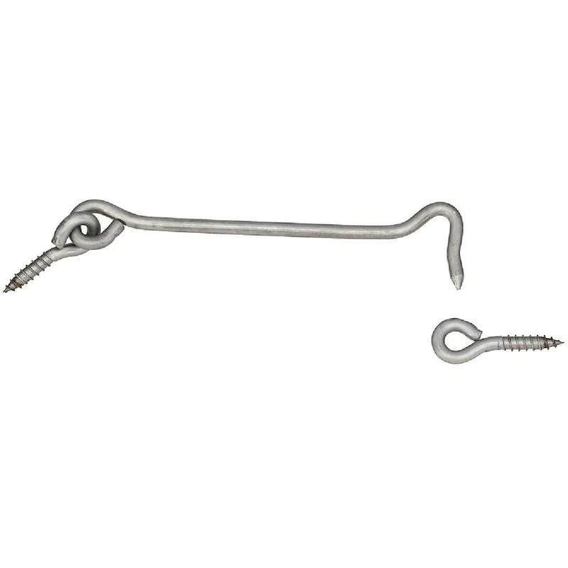 National N348-425 Stainless Steel 6 In. Hook & Eye Bolt