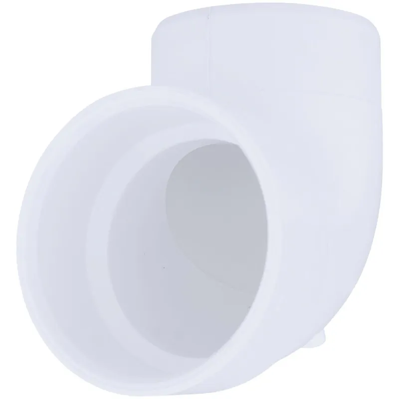 Charlotte Pipe PVC003330800HA 2 In. Schedule 40 90 Deg. DWV PVC Vent Street Elbow (1/4 Bend)