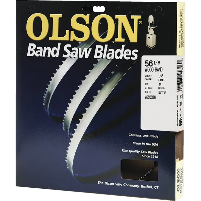 Olson Saw WB51656DB Hook Wood Cutting Band Saw Blade