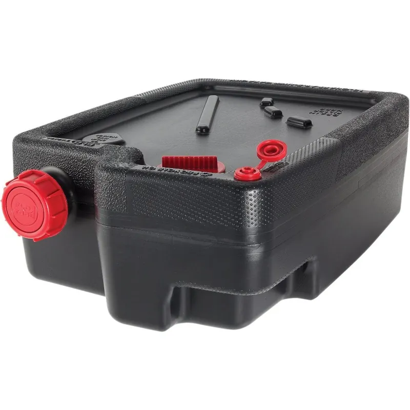 Hopkins 42001MI Flotool Super Duty 10 Quart Black Polyethylene Oil Drain Pan