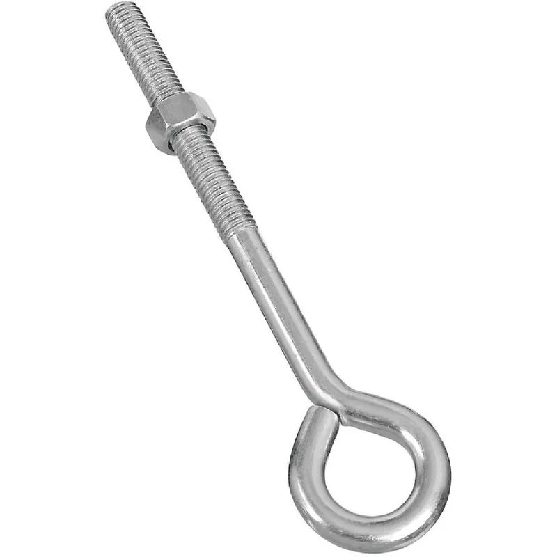 National N221325 1/2 In. x 8 In. Zinc Eye Bolt with Hex Nut