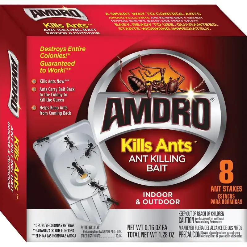 Amdro 100531828 Solid Ant Bait Stake 1.28 Oz 8-Pack