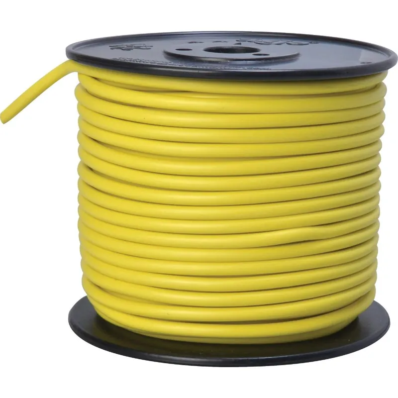 Road Power 55672223 Road Power 100 Ft. 10 Ga. PVC-Coated Primary Wire Yellow
