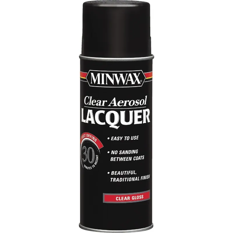 Minwax 152000000 Clear Gloss Spray Lacquer