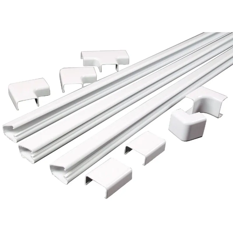 Wiremold C210 CordMate 1 In. x 4 Ft. White Channel