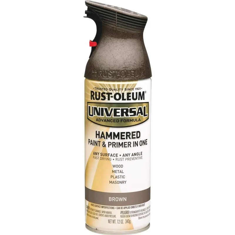 Rust-Oleum 245218 Universal 12 Oz. Hammered Brown Paint