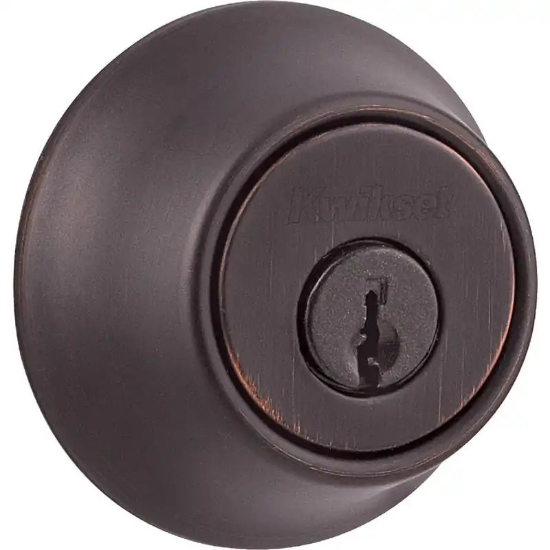 Kwikset 660 11P RCAL RCS KD Adjustable Latch Single Cylinder Deadbolt