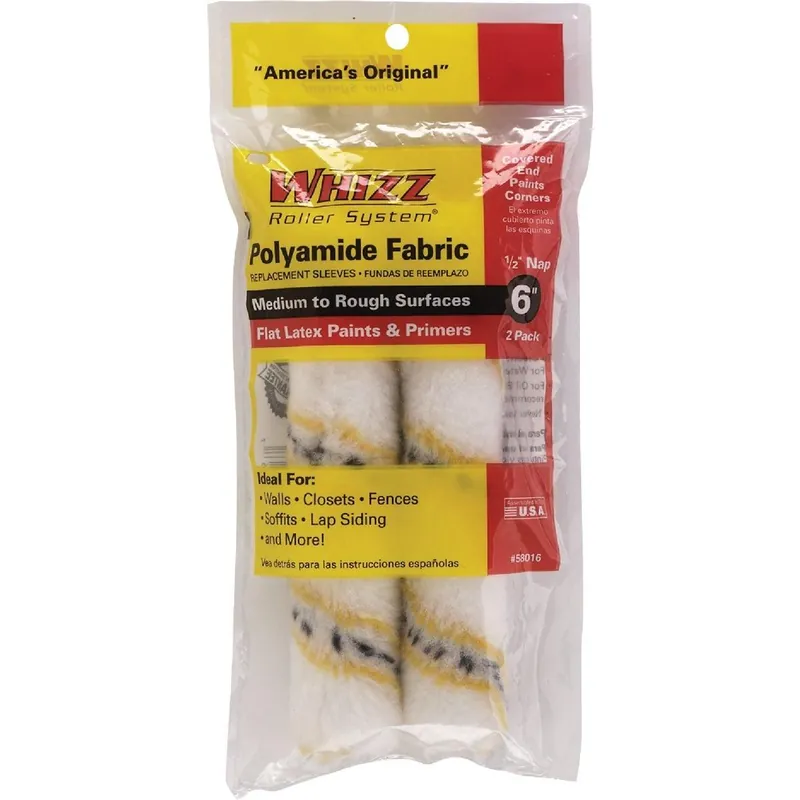 Whizz 58016 Gold Stripe Roller Cover 6 In. x 1/2 In. Replacement 58016