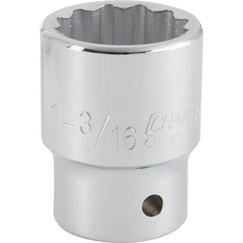 Channellock 327747 3/4 In. Drive 1-3/16 In. 12-Point Shallow Standard Socket