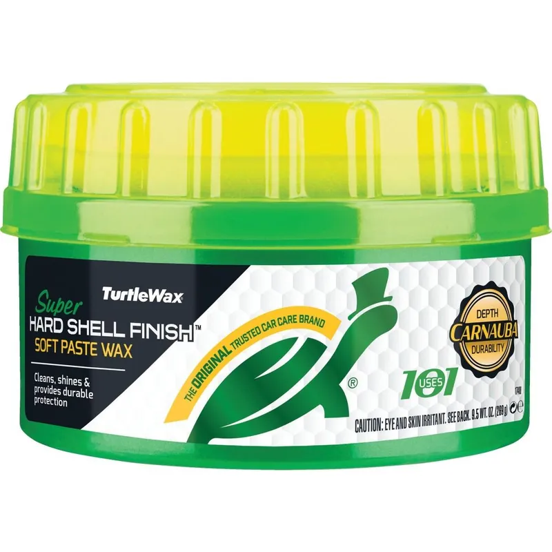 Turtle Wax T223R Super Hard Shell Paste 9.5 Oz. Car Wax