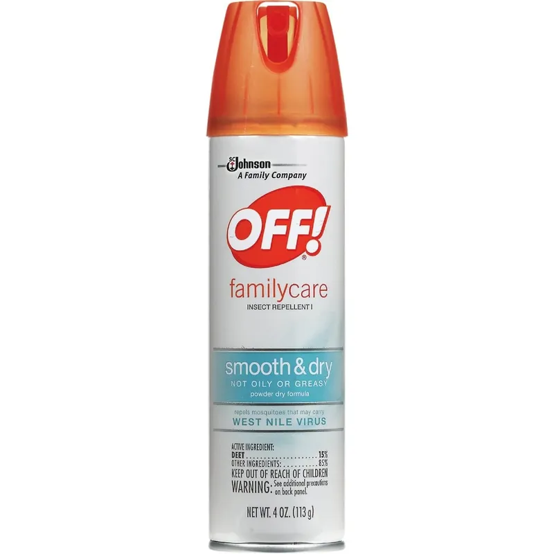 OFF! 22154 Off Family Care 4 Oz. Dry Insect Repellent Aerosol Spray