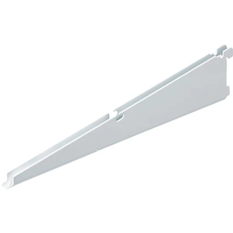 Organized Living 7913141211 FreedomRail 12 In. White Twin Shelf Bracket