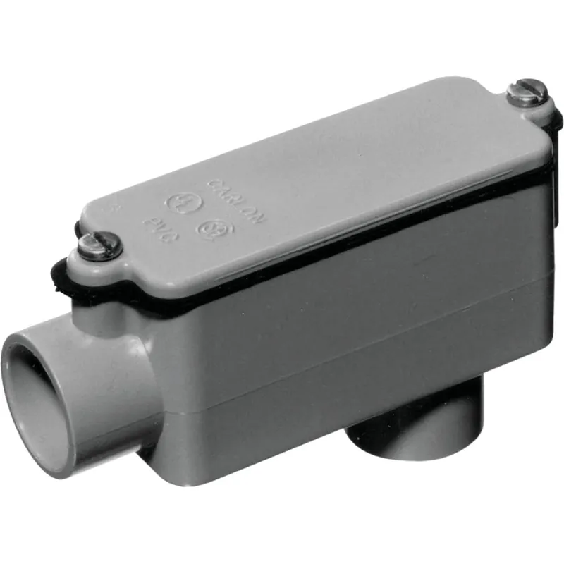 ABB E986FCTN Carlon 1 In. PVC LB Access Fitting