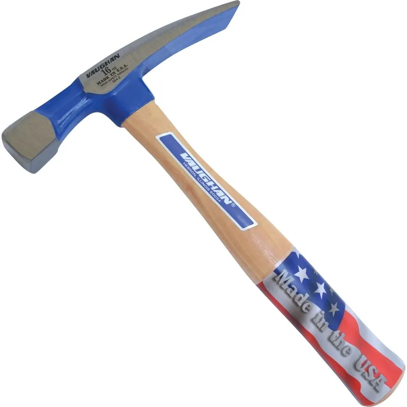 Vaughan BL16 Brick Hammer 16 Oz. Steel with Hickory Handle